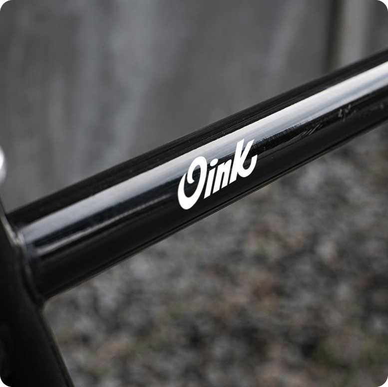 Oink Frame Decal