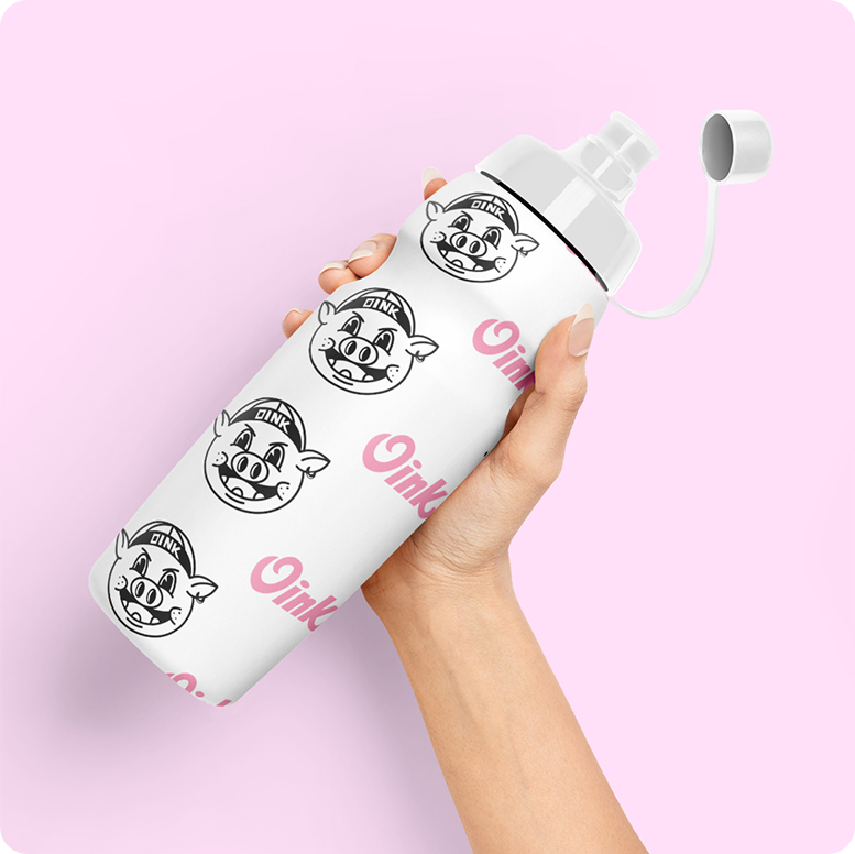 Oink Water Bottle