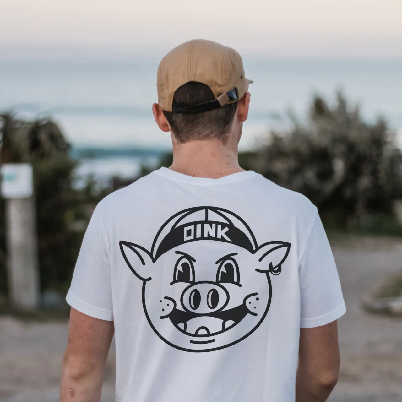 Oink T-Shirt Back Print