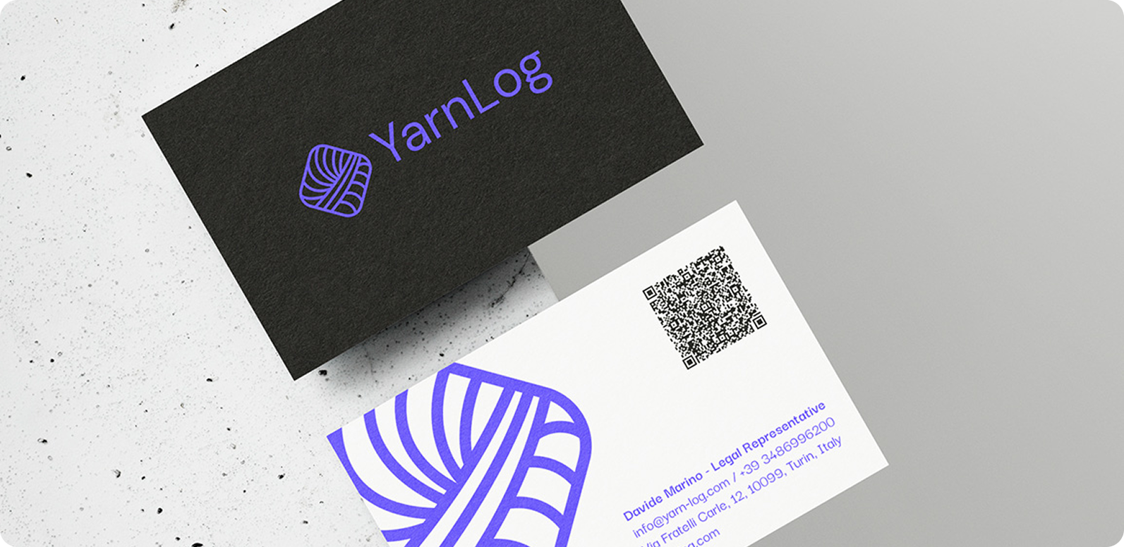 YarnLog Business Cards